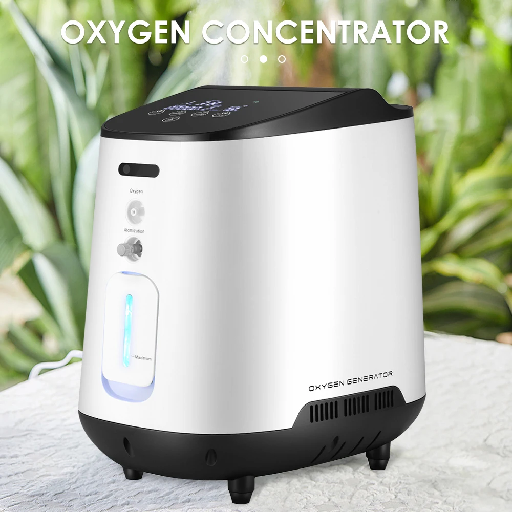 

VARON 1L-7L Oxygen Generator Oxygen Concentrator Generator 110v/220v Air Purifier English version Oxygenation machine CE