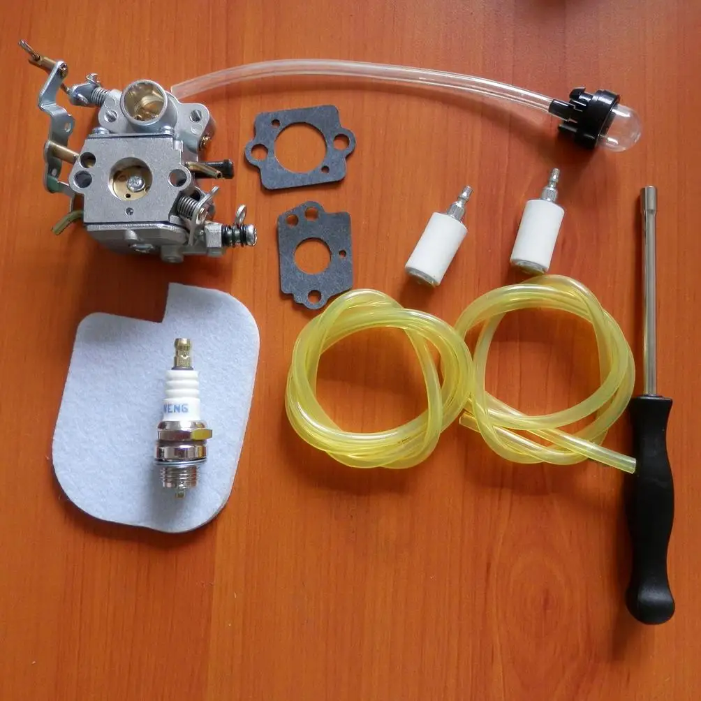 Карбюратор для триммеров птиц фотофильтры Свеча зажигания топливный шланг |