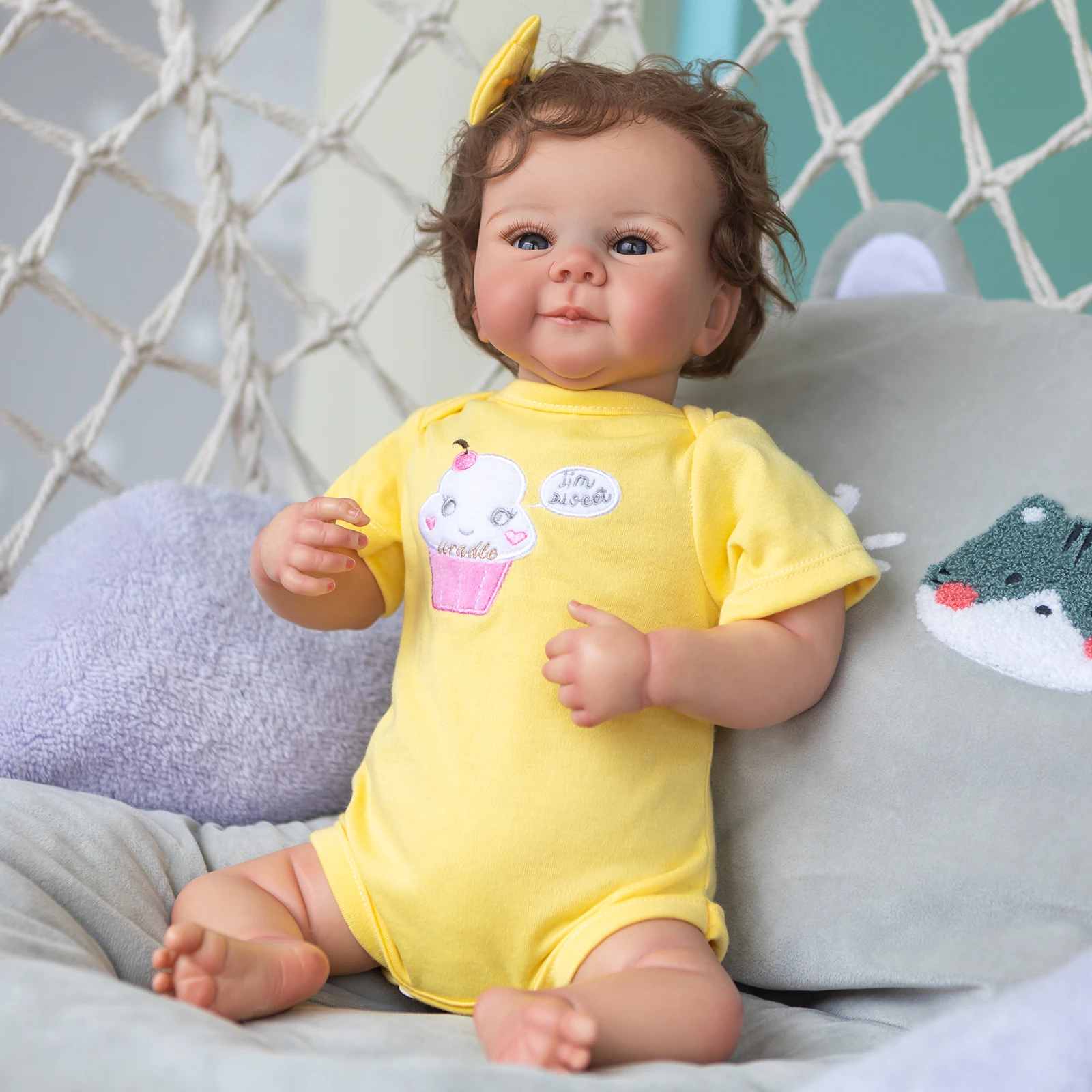 

48cm Julieta Reborn Baby Dolls Newborn bebe silicone vinyl limbs soft doll toys High Quality Gifts For Girls