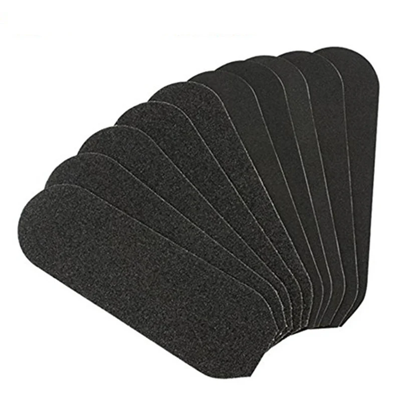 Лидер продаж двусторонняя педикюрная пилка для ног с 10 шт. наждачной бумагой из