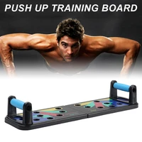 1 set push up rack board 9 in 1 body building fitness exercise tool men women push ups stand for body training drop shipping