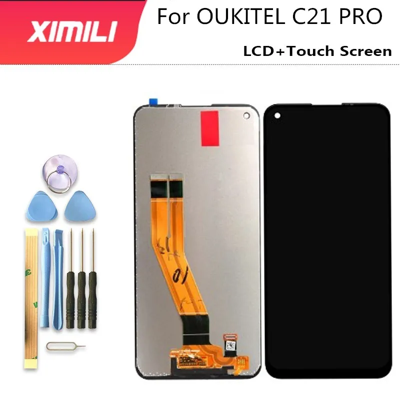 Новый оригинальный ЖК-дисплей для Oukitel C21 Pro + сенсорный экран дигитайзер стеклянная панель в сборе для C21 Pro Замена + Инструменты