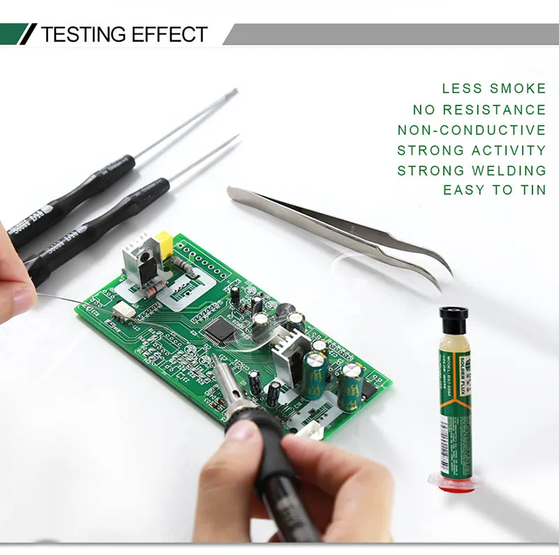 

BEST 559A 10g Environment Friendly Lead-free Rosin Soldering Flux Paste Solder Welding Grease Cream for Phone PCB