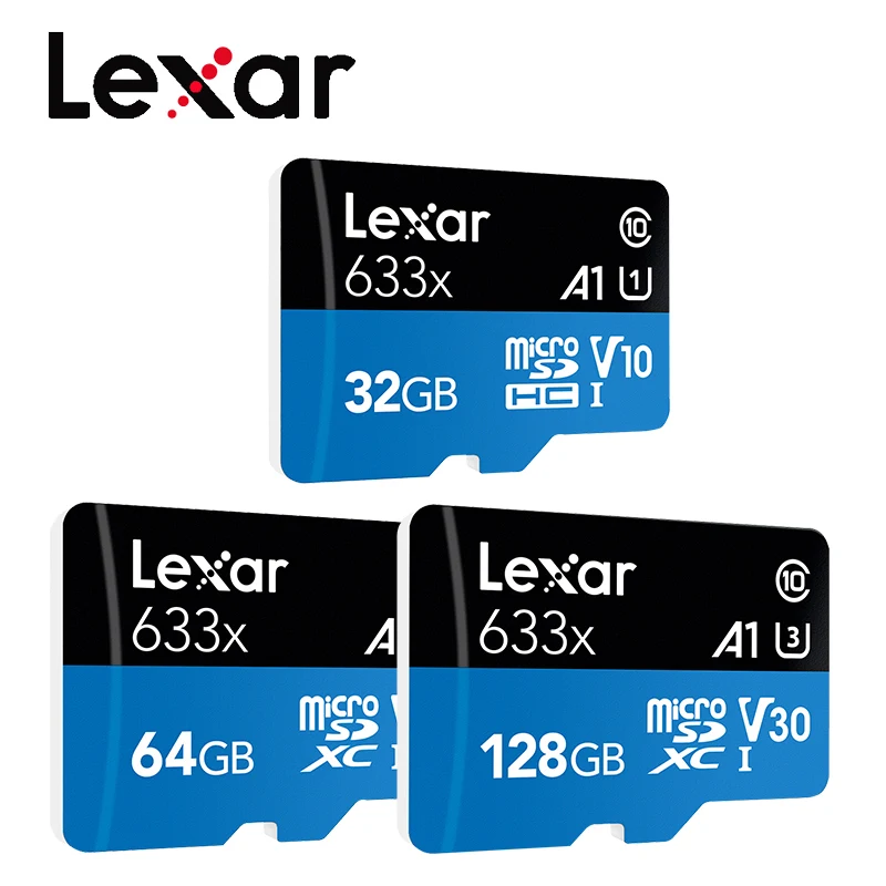Карта памяти Lexar Class 10 64 Гб micro sd карта 32 Гб 16 Гб tarjeta micro sd 128 ГБ tf карта оригинальная sd-карта флэш-карта