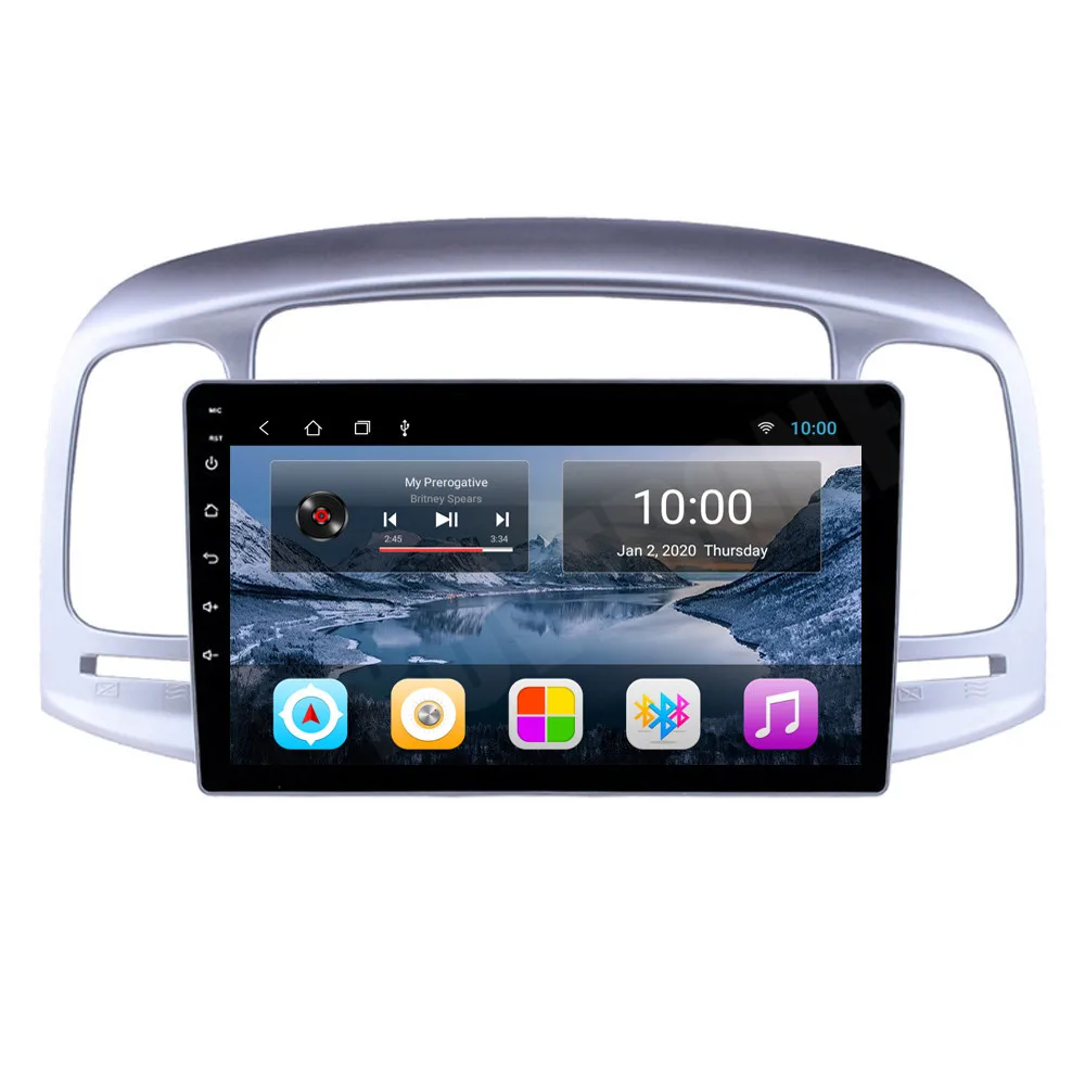 Автомагнитола RoverOne для Hyundai Accent 2006 2007 2011 Android 10 стерео GPS навигация мультимедийный