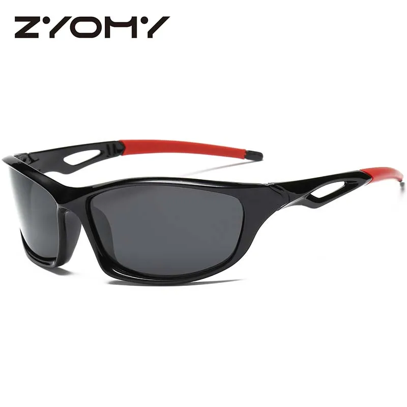 C2 Zyomy Goggle очки спортивные солнцезащитные очки поляризованные UV400 очки для вождения Gafas брендовые дизайнерские Oculos De Sol - Цвет линз: C2