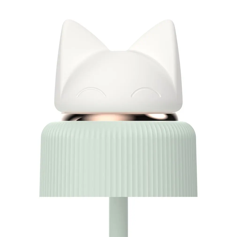 Творческий Силиконовые настольная лампа кота теплый светильник защита глаз