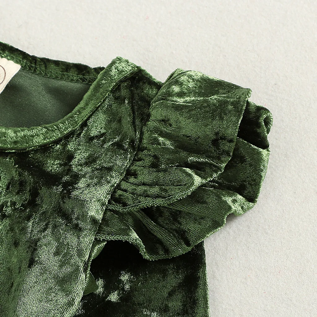 Боди с длинными рукавами и рюшами для новорожденных мальчиков девочек