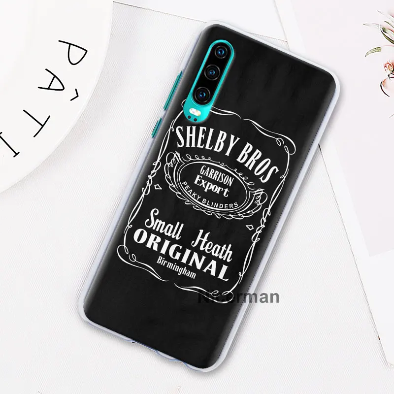 Peaky bliners логотип с крестом Чехлы для huawei P30 P20 Lite P30 Pro P10 P9 Lite P Smart Plus жесткий чехол