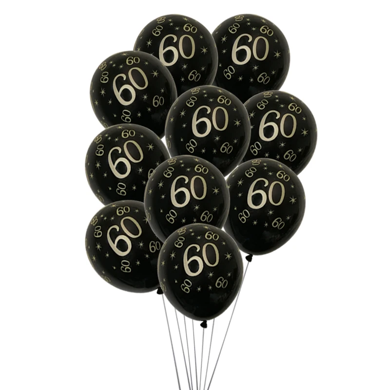 60 дней рождения Вечеринка фото стенд фотосессия цифры шары Корона повязка очки