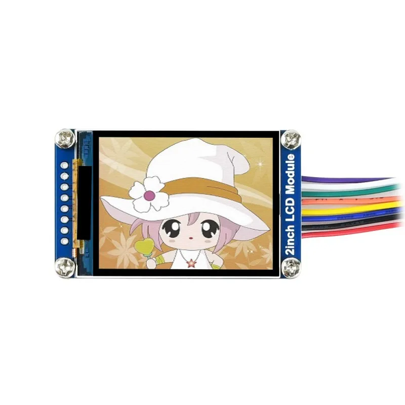 2 дюймовый модуль ЖК дисплея с IPS экраном разрешение 240 × 320 интерфейс SPI для Raspberry