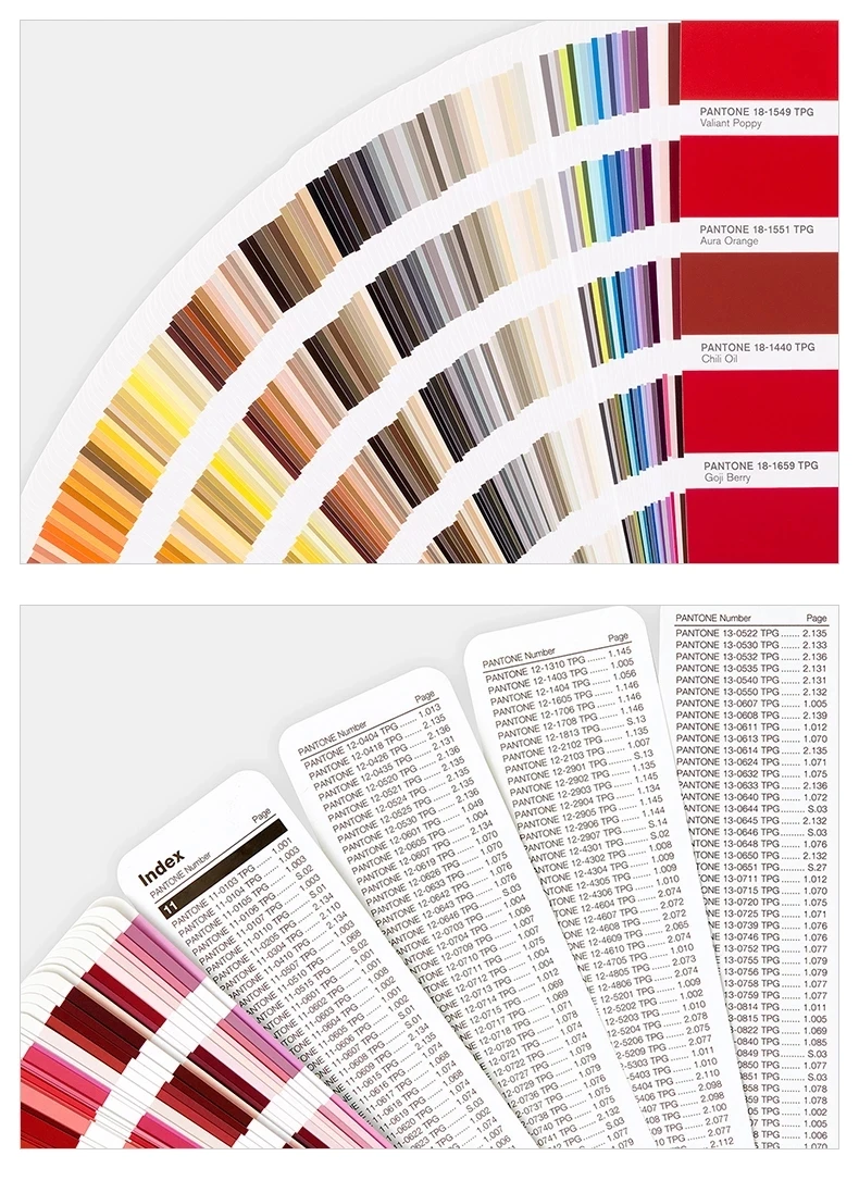 2 книги/набор США PANTONE TPX/TPG fгип110a 2310 видов цветовых руководств для модных