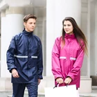 Велосипедный мотоциклетный дождевик, куртка, Водонепроницаемый модный пончо, велосипедный дождевик, защита от дождя, плащ с капюшоном, Capa De Chuva, пончо