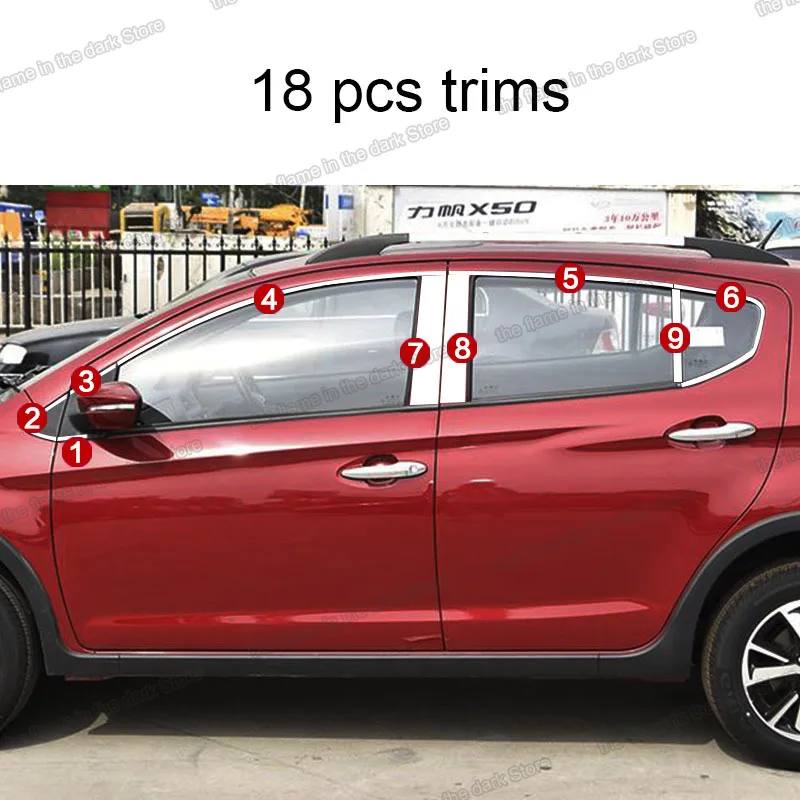 Стеклоподъемник lsrtw2017 из нержавеющей стали 304 для lifan x50 2014 2015 2016 2017 2018 | Автомобили