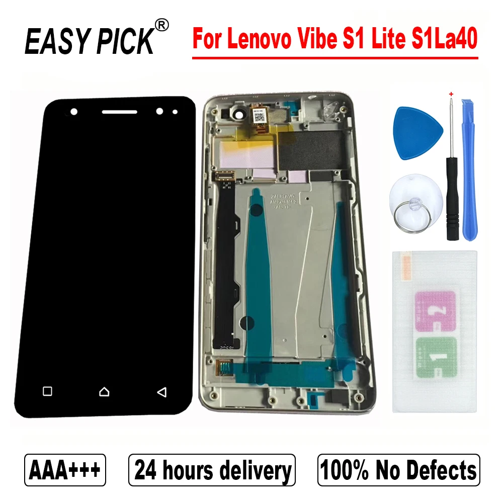 ЖК-дисплей для lenovo Vibe S1 Lite S1La40 кодирующий преобразователь сенсорного экрана в