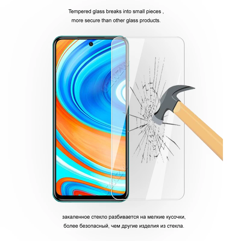 

For Xiaomi Redmi Note 9 / Redmi Note 9 Pro Note 9s Tempered Glass Screen Protector For Xiaomi Redmi Note 9 Pro Protective Glass