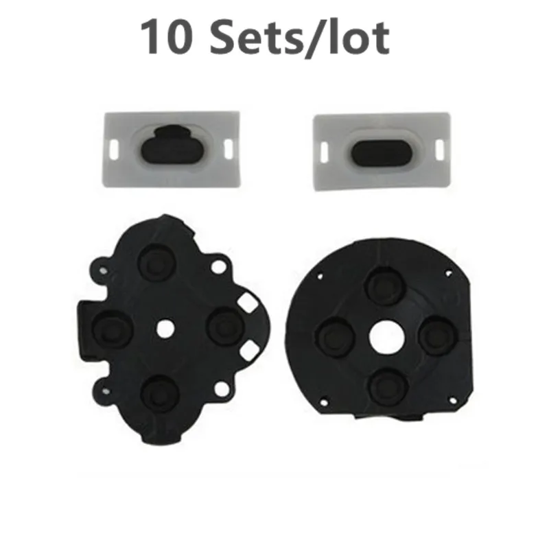 

10 комплектов, силиконовая резиновая накладка на кнопки управления для Sony PSP 1000 PSP1000