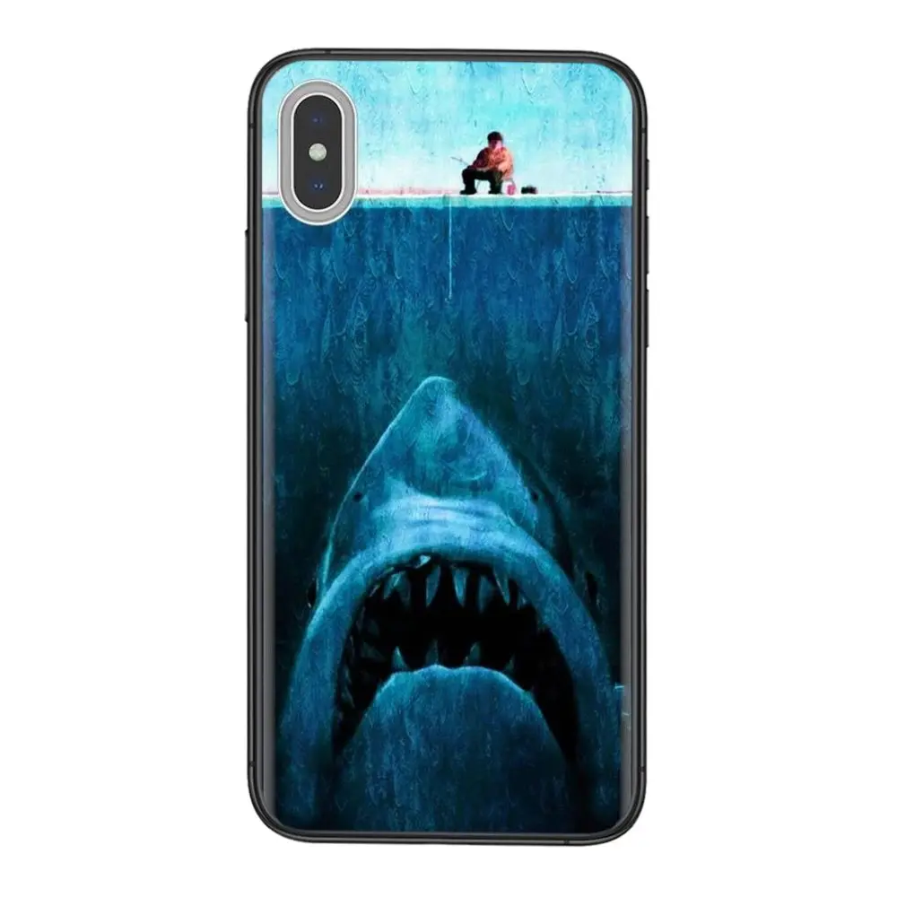 Черный бампер с рисунком Prime Soft Top 10 смертоносные животные челюсти акулы для Samsung