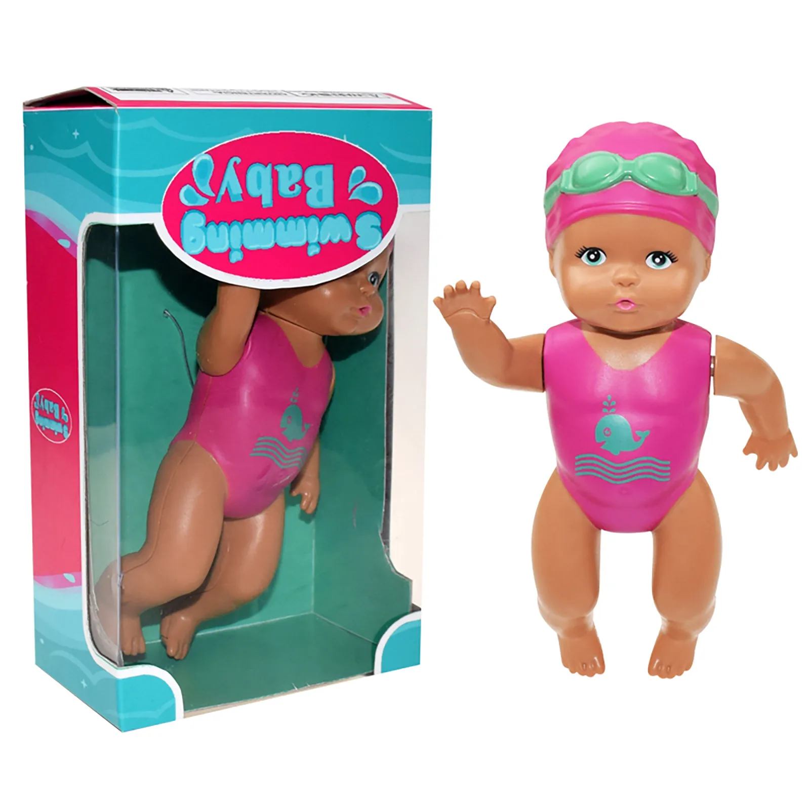 

Детская кукла для купания Электрический могу Купание куклы для ребенка, Водонепроницаемый милые плюшевые игрушки куклы несъедобные рождес...