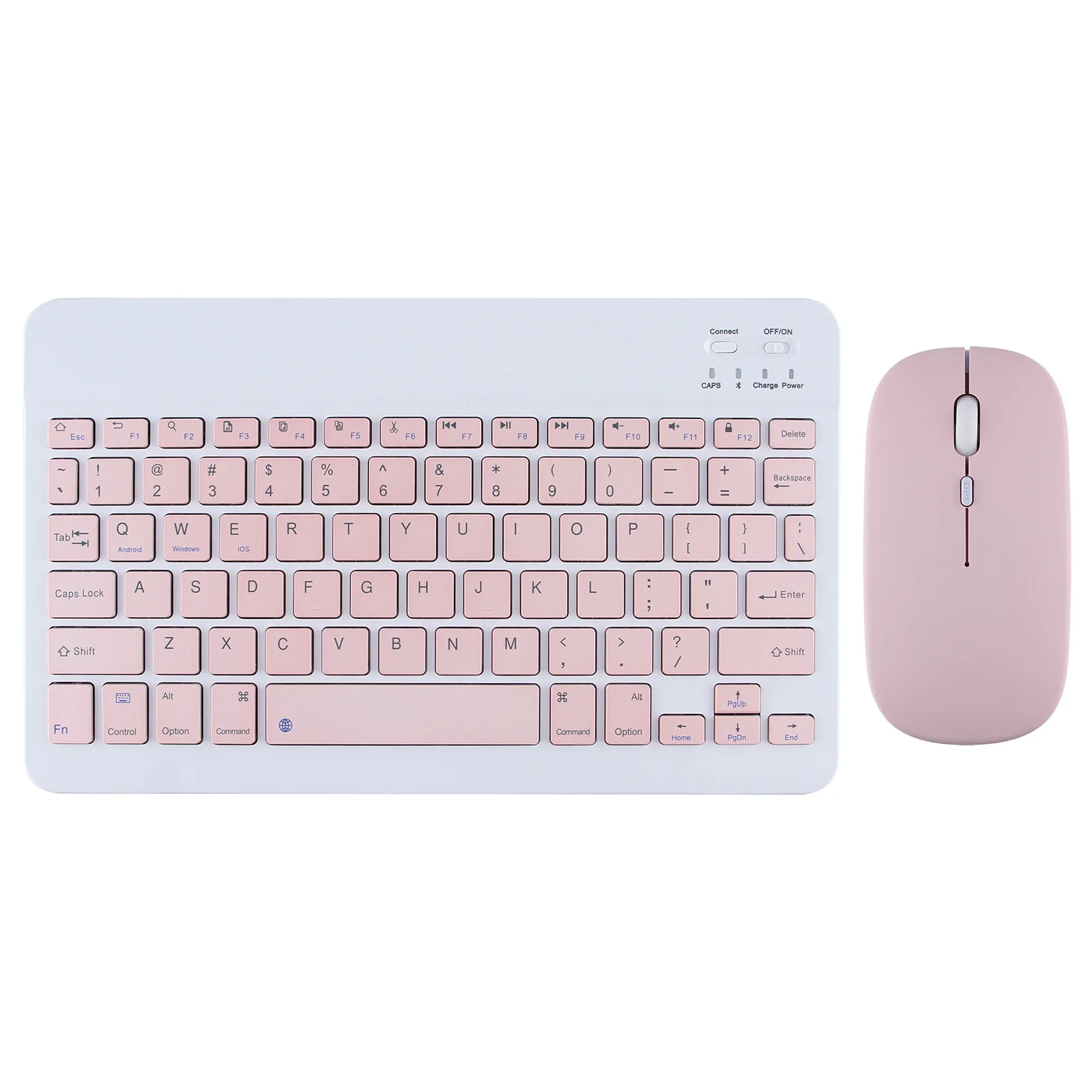 Беспроводная Bluetooth клавиатура и мышь 10 дюймов для iPad Air Pro Xiaomi Samsung Huawei Phone Tablet For
