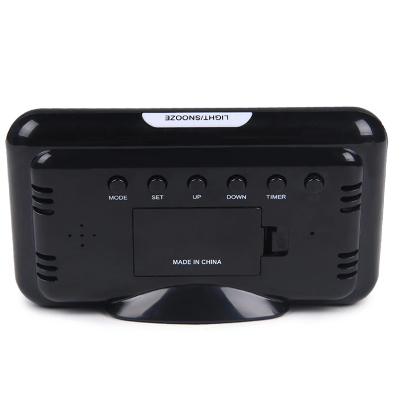 Модные светодиодные цифровые будильники с датой и неделей температурные