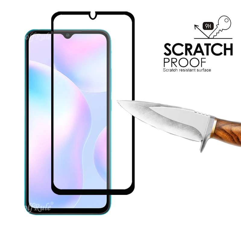 4 в 1 для Xiaomi Redmi 9A стекло 9 закаленное HD Защитное экрана 9C объектива|Защитные