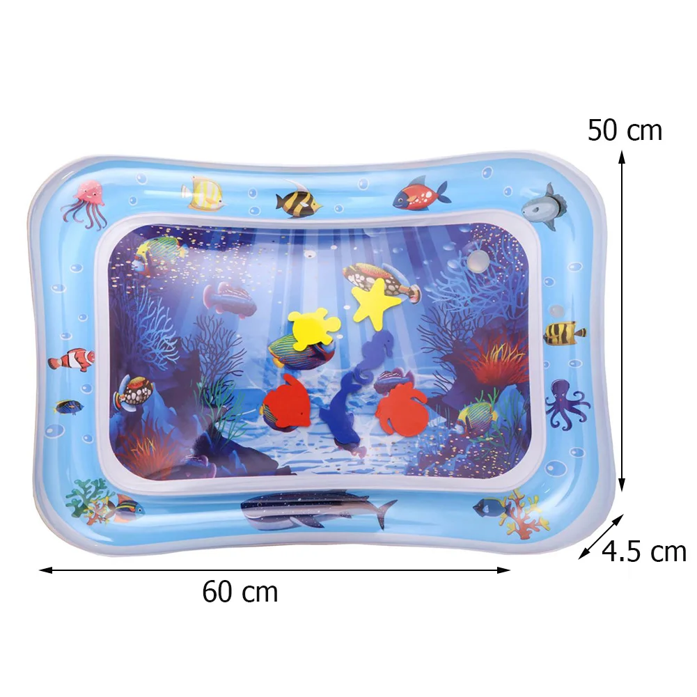 

PVC Inflatable Swimming Air Mattress Creative Dual Use Toys Baby Inflatable Patted Pad Baby Inflatable Crawling Water Cushion