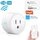 Умная розетка с защитой от перенапряжения, 16 А, 110-230 В