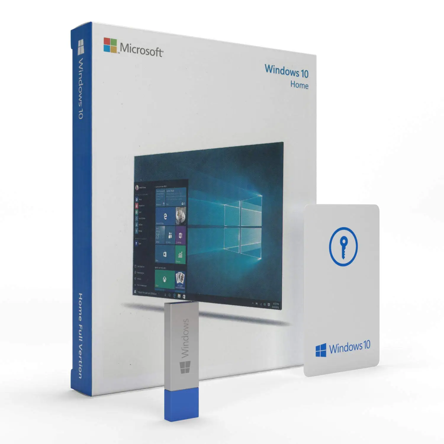 Microsoft Windows 10 home штук пожизненный ключ USB бокс или DVD home|Геймпады| |