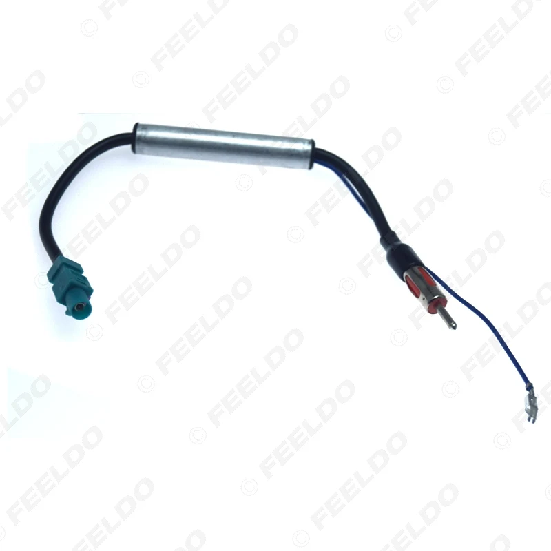FEELDO Авто Aftermarket радиоустановка мужской антенный адаптер для Audi VW/BMW/Ford/Citroen Chrysler # FD