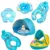 Детское кольцо для плавания, Аксессуары для детского бассейна, надувное кольцо для матери и ребенка, складное Надувное двойное кольцо-плот, игрушка - изображение