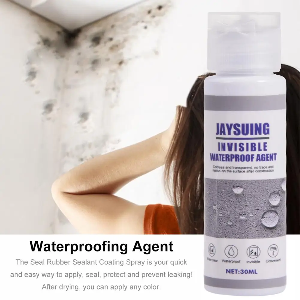 

30ml Mighty Sealant Spray,Permeable Invisible Waterproof Agent,Bathroom Tile Waterproof Coating,Leak-trapping Repair For Roof