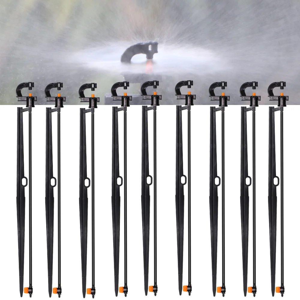 

Рефракционная Форсунка 360 градусов стандарта G с соединителем сваи, подвеска для распыления орошения, полива сада