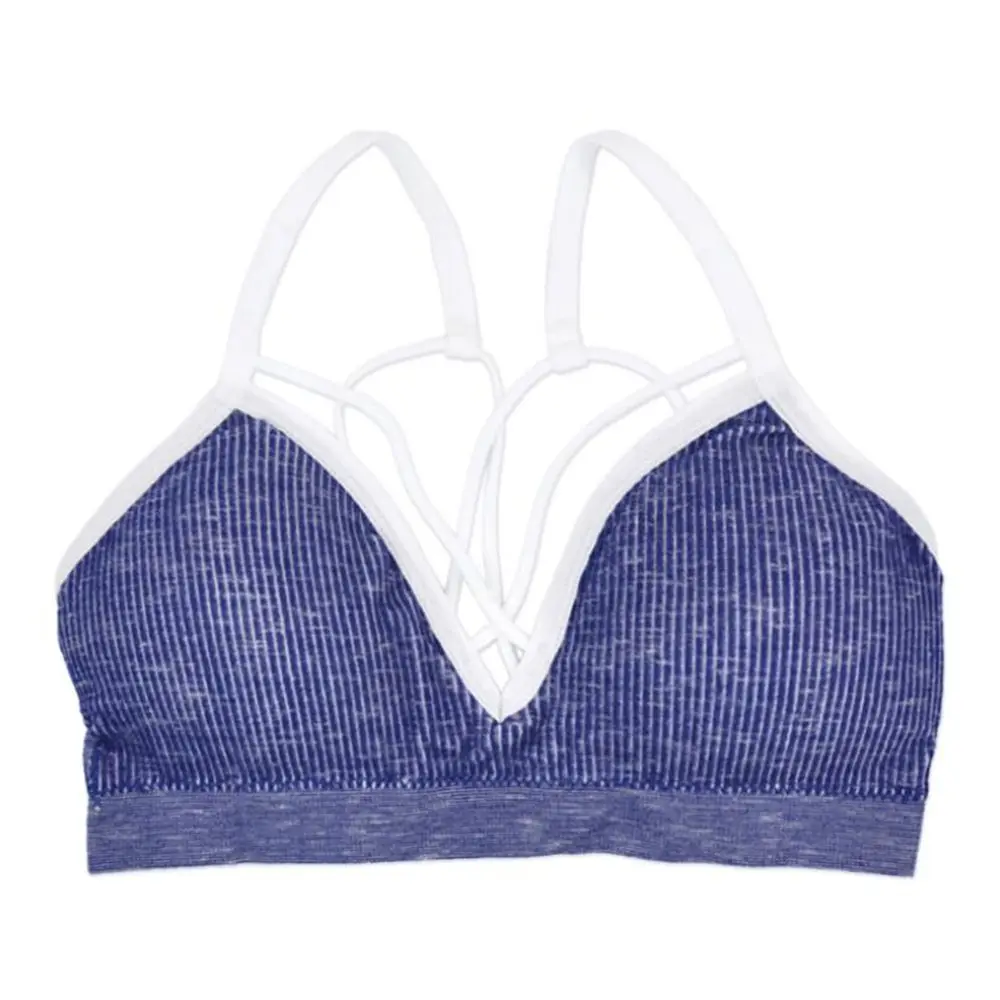 1 шт. новый спортивный бюстгальтер для йоги тонкие плечевые лямки Мягкая