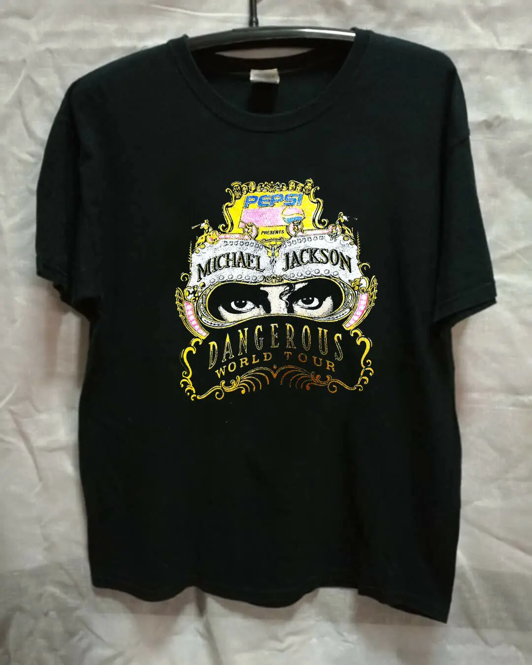VTG из редкоземельных металлов Майкл Джексон Dangerous World Tour Токио футболка 1992 Репринт