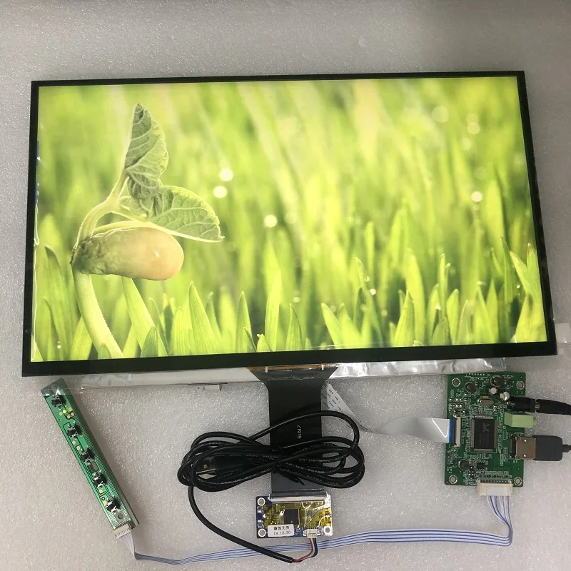 

15.6-inch display capacitive touch module kit 1920X1080 IPS 10-point capacitive touch LCD automotive module Raspberry Pi3 module