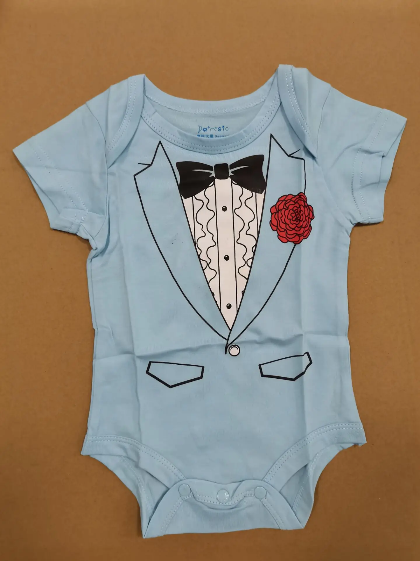 2021 Футболка для малышей с коротким рукавом и комбинезон длинным летние 100%