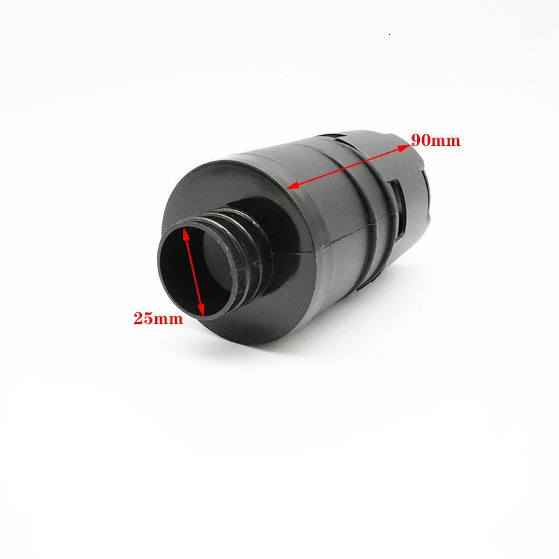 25 мм Воздушный Впускной глушитель фильтра для сгорания воздуховодная труба