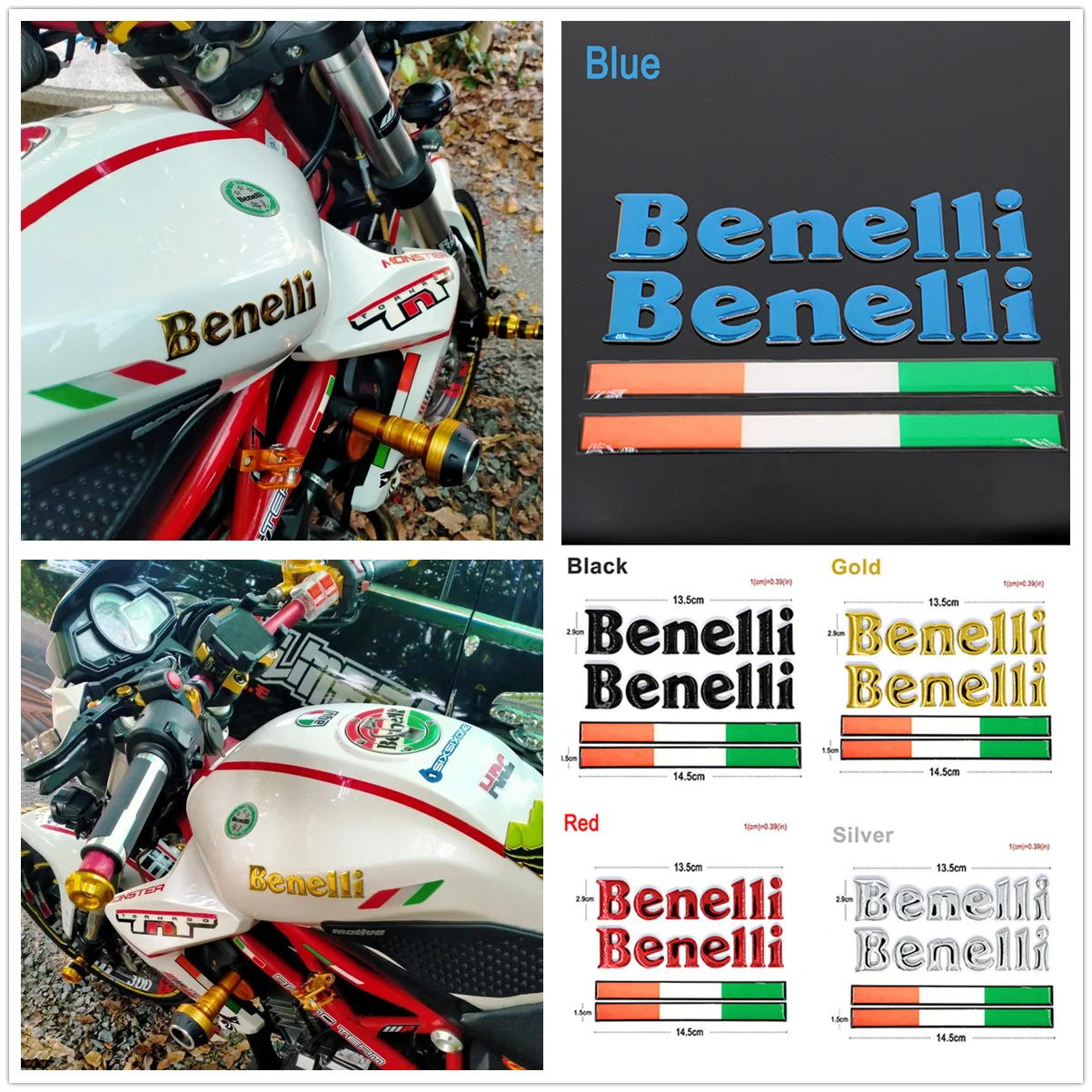 3D наклейки с логотипом мотоциклетного бака для Benelli TRK 502 BN 302 TNT BJ 600 детали