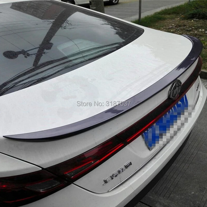 Спойлер для MG 6 GT 2015 из АБС-пластика Неокрашенный фонарик багажника крышка