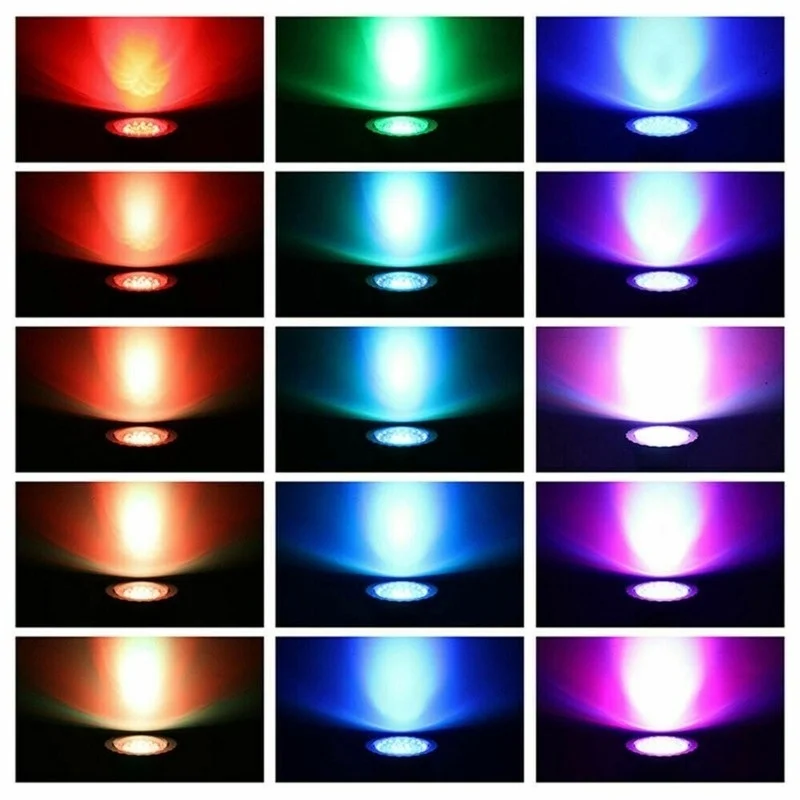 4 светильник s RGB светодиодный подводный Точечный для аквариума аквариумный