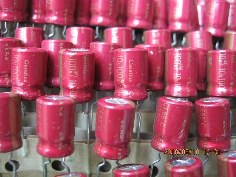 30 шт./лот оригинальные Алюминиевые Электролитические Конденсаторы ELNA ROA Cerafine