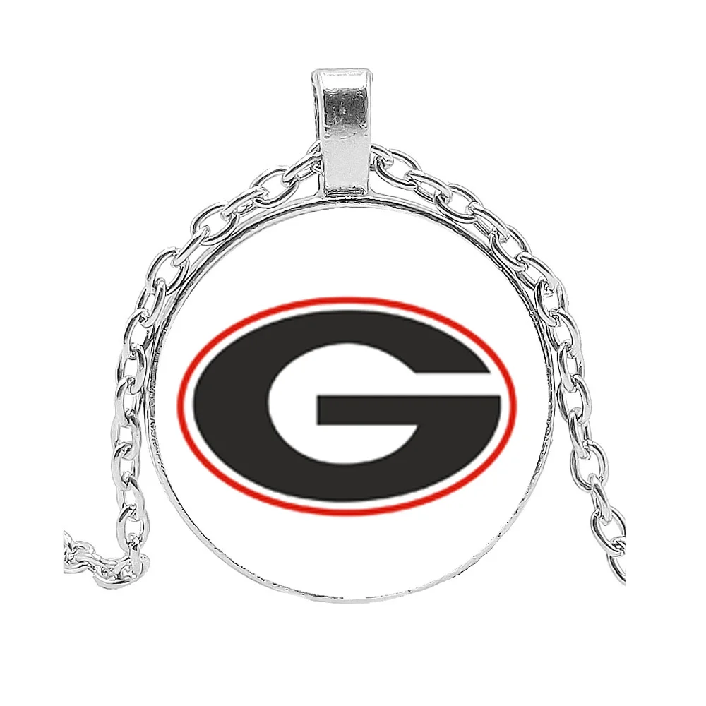 Брелки в стиле Джорджии с подвесками бульдоги спортивный браслет университета