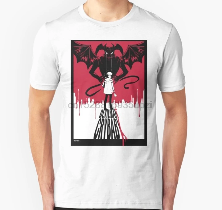 Мужская футболка Devilman Crybaby унисекс wo футболки|Мужские футболки| |