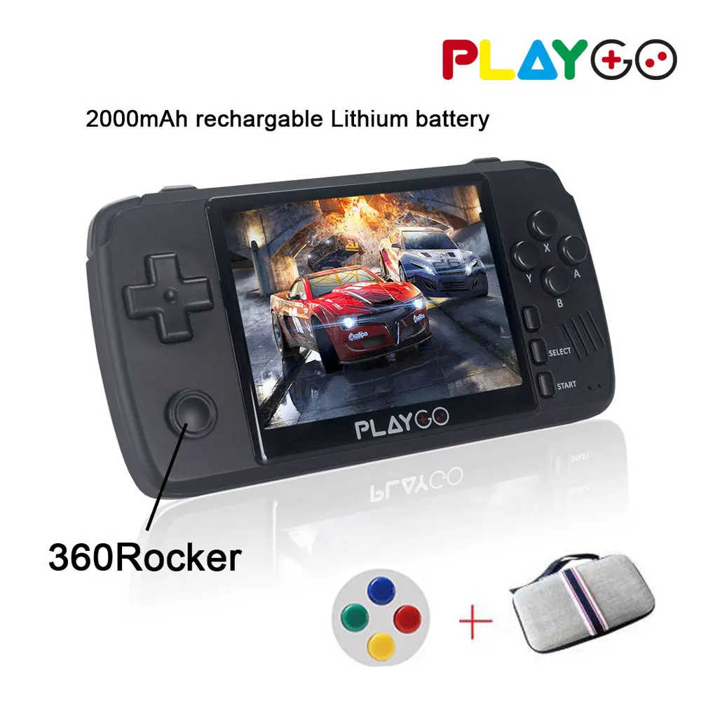 Jogador de Jogo Construído em Mais Jogos para Nes – para ps Atualizado Playgo Emulador Console Polegada Ips Tela Handheld 1000 – Arcade 3.5