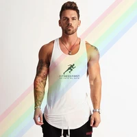 2021 no pain no gain runner populor comfortable bodybuilding tank tops for men summer gym clothing customized vest shirts
