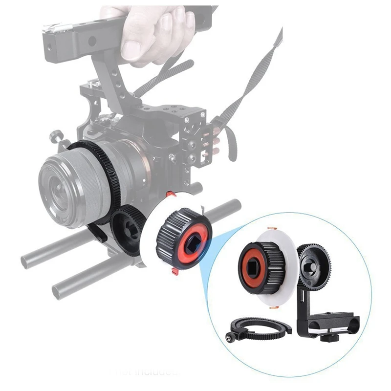 CS F0 Follow Focus с зубчатым кольцом для (D)SLR камер Nikon Canon Sony