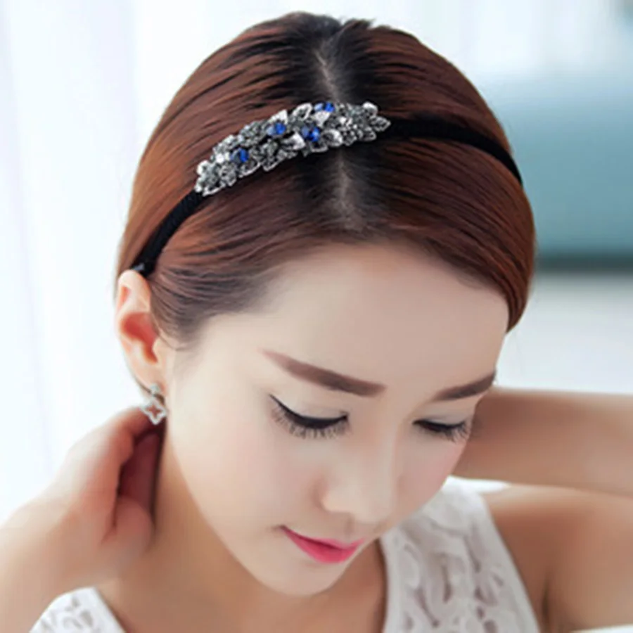 Женский металлический обруч для волос Haimeikang 1 шт. элегантный принцессы с цветами