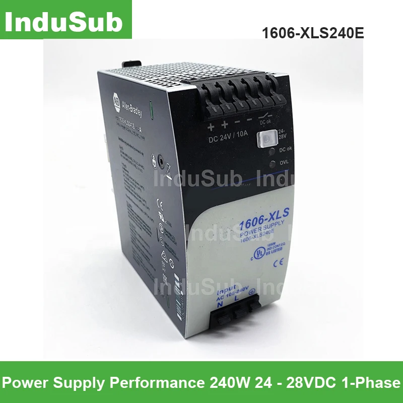 

1606-XLS240E AB Ser A 100-240V-AC 24-28V-DC 1-фазный источник питания D544264