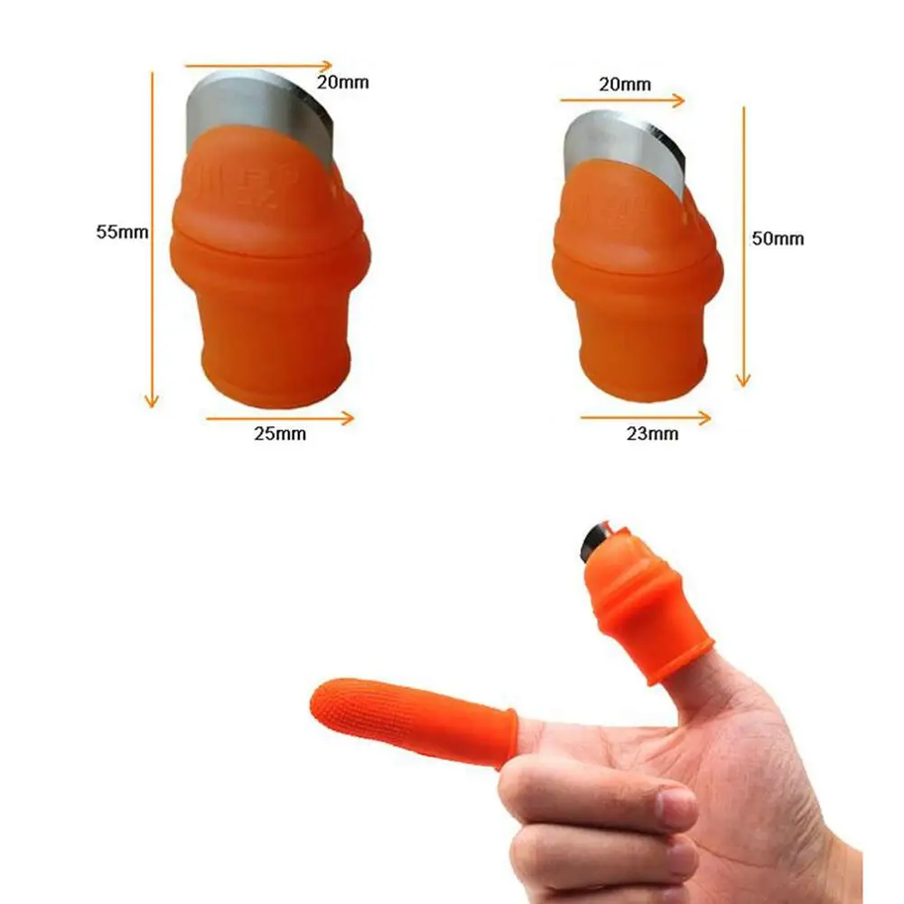 

Silicone Thumb Cutter Separator Finger Tools Picking Device For Garden Harvesting Plant Gardening Tool